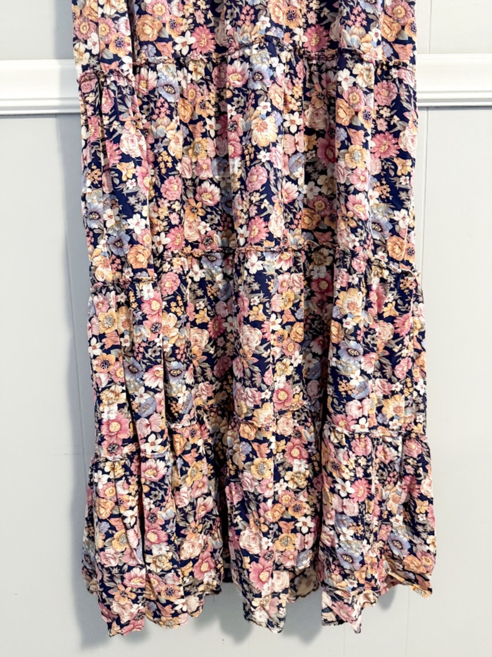 Natural Life Lucia Floral Tiered Maxi Dress - Picture 4 of 5